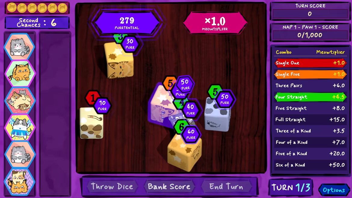 Purrfect Dice video 2
