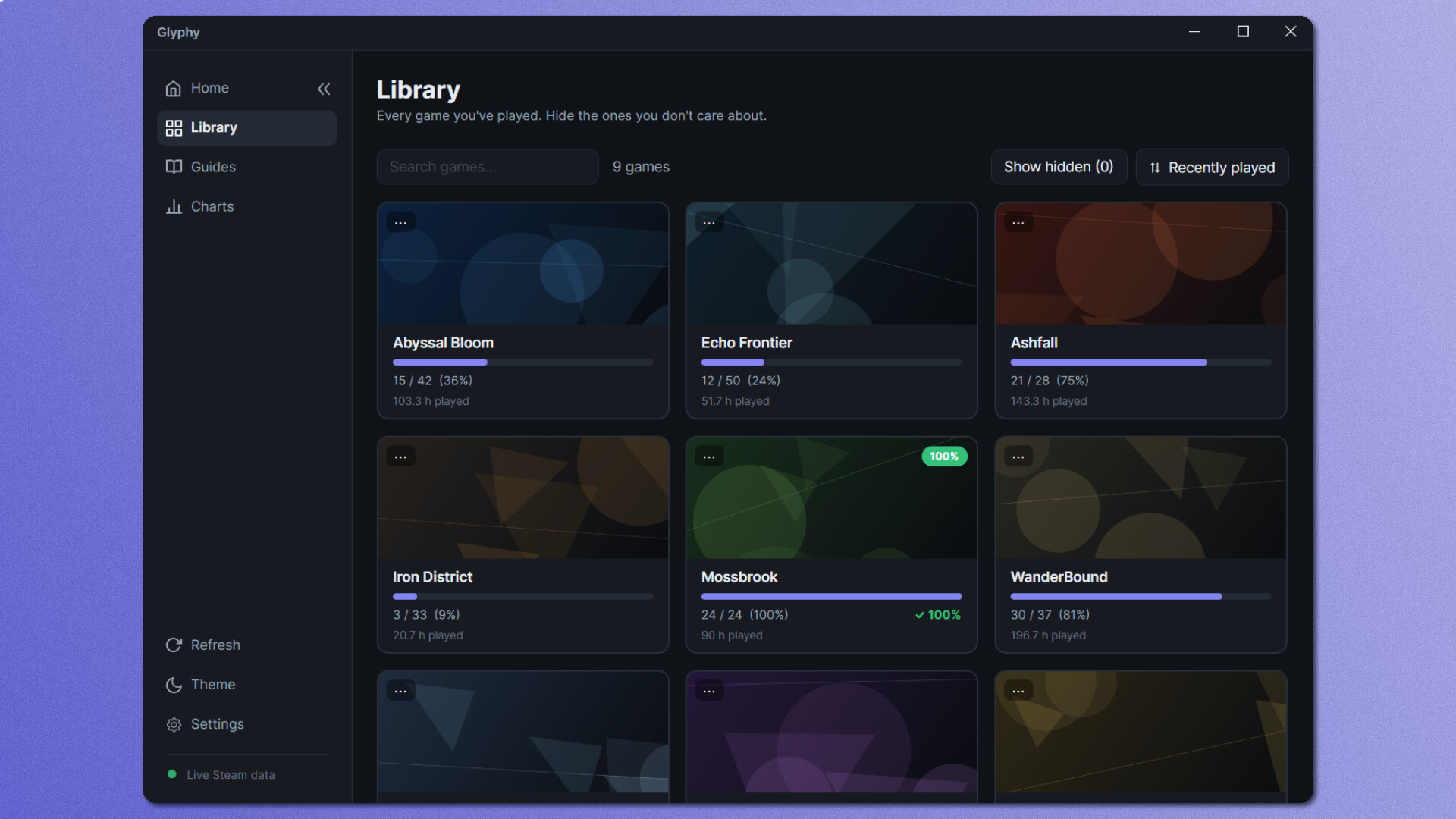 Glyphy - Achievement Guides and Tracker screenshot 2