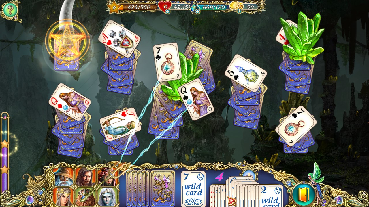 #5. Emerland Solitaire: Endless Journey (Steam) 由: Rainbow Games