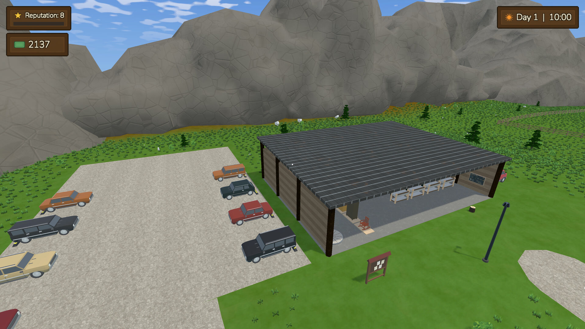 KERF: Sawmill Tycoon gameplay screenshot 1