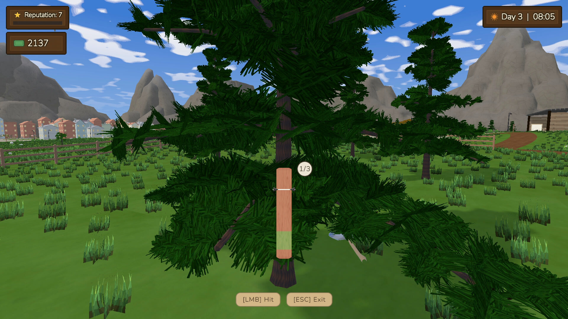 KERF: Sawmill Tycoon gameplay screenshot 2