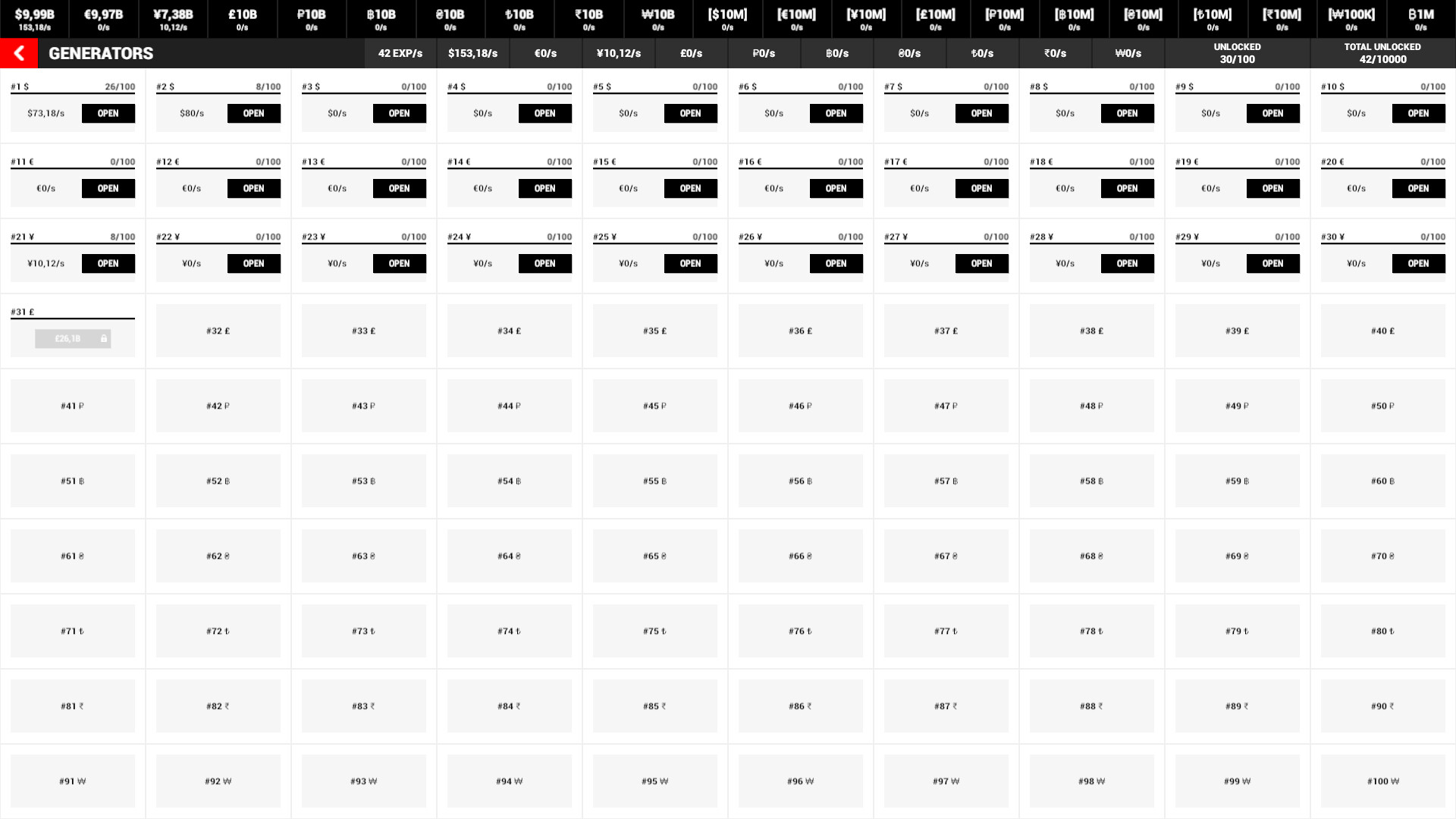 10k Generators: The Ultimate Idle Game