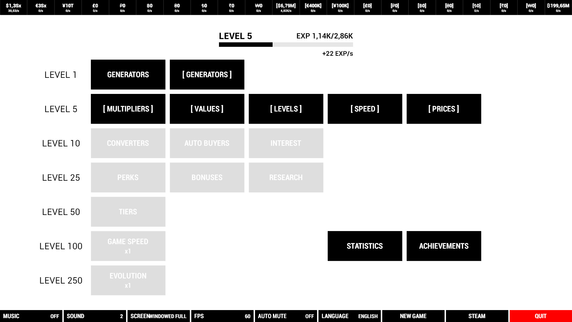 10k Generators: The Ultimate Idle Game screenshot 1