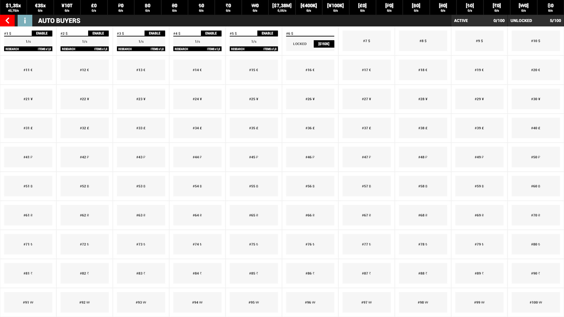 10k Generators: The Ultimate Idle Game screenshot 6
