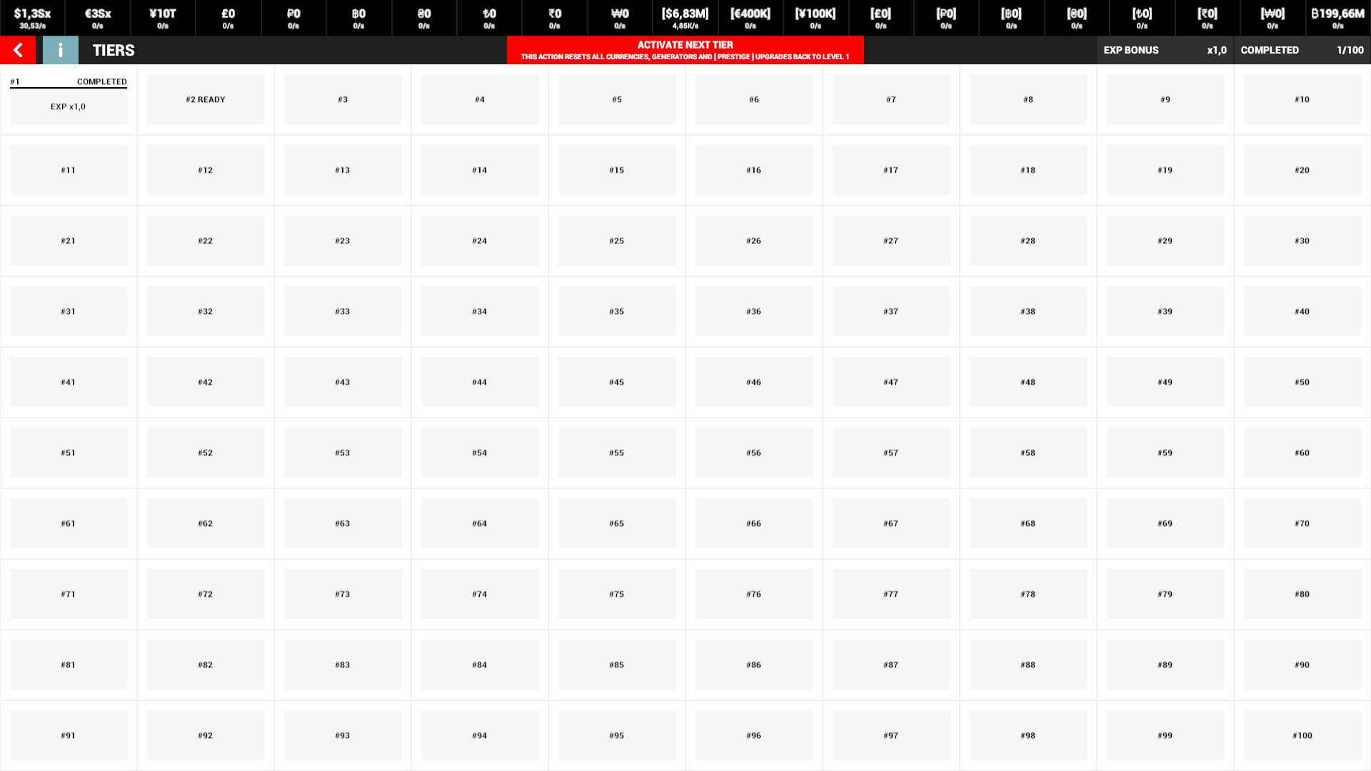 10k Generators: The Ultimate Idle Game screenshot 9