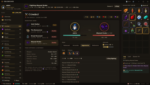 IdleBound Screenshot
