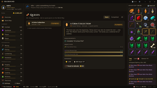 IdleBound Screenshot
