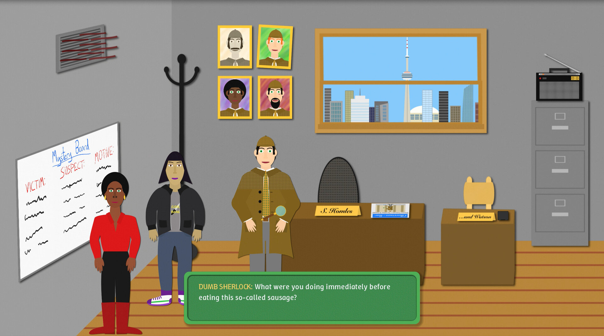 Dumb Sherlock: The Hot Dogs of the Bakerville screenshot #11