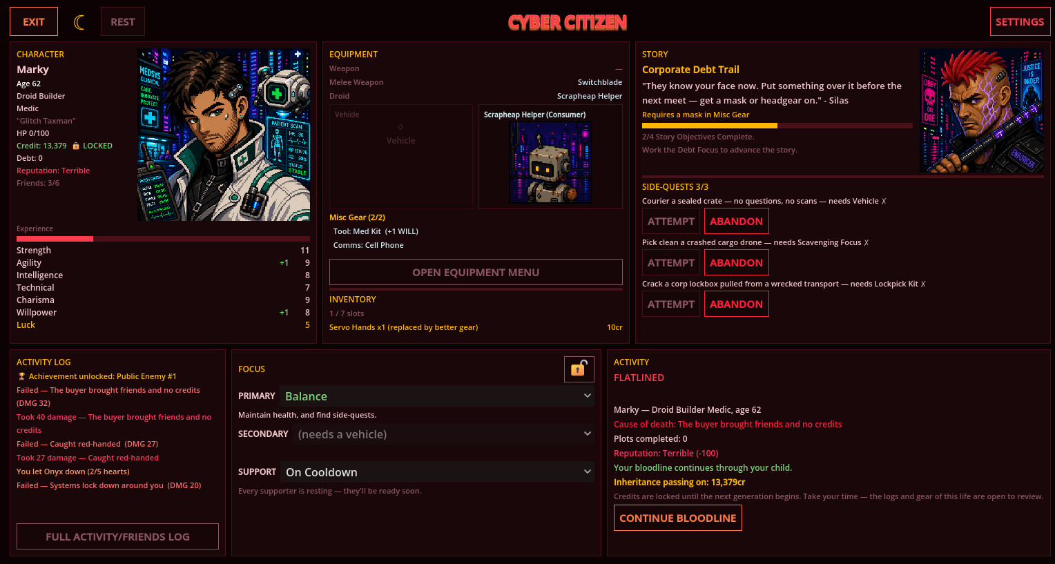 Cyber Citizen screenshot 4