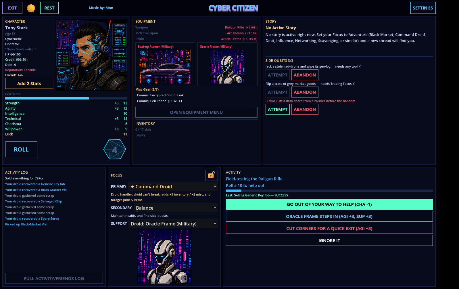 Cyber Citizen screenshot 2