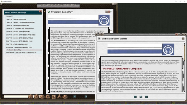 Fantasy Grounds - D&D Classics: DMGR4 Monster Mythology (2E) screenshot 5