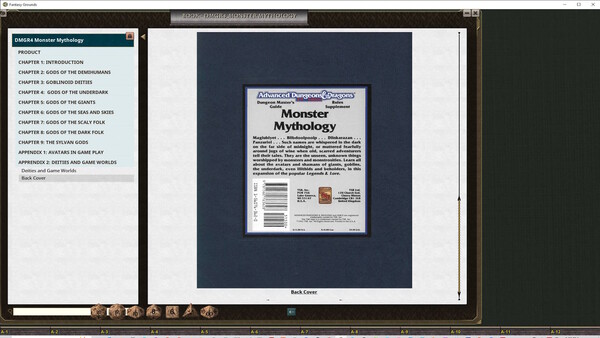 Fantasy Grounds - D&D Classics: DMGR4 Monster Mythology (2E) screenshot 1