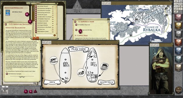 Fantasy Grounds - A05: Winter Flower (PFRPG)