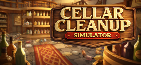 Cellar Cleanup Simulator — Steam header