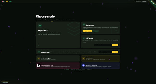 EZY Virtual TableTop Builder Screenshot