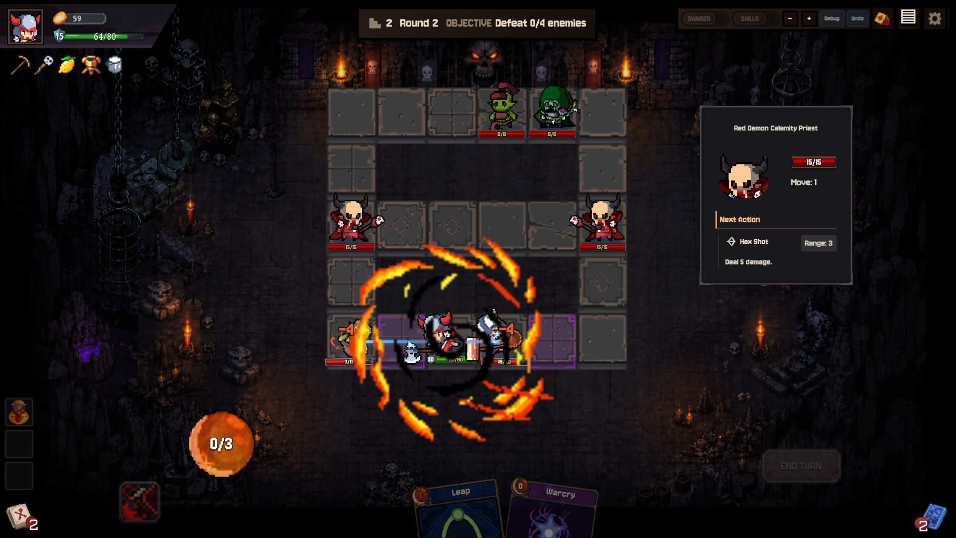 Tactical Dungeon Slayers screenshot 1