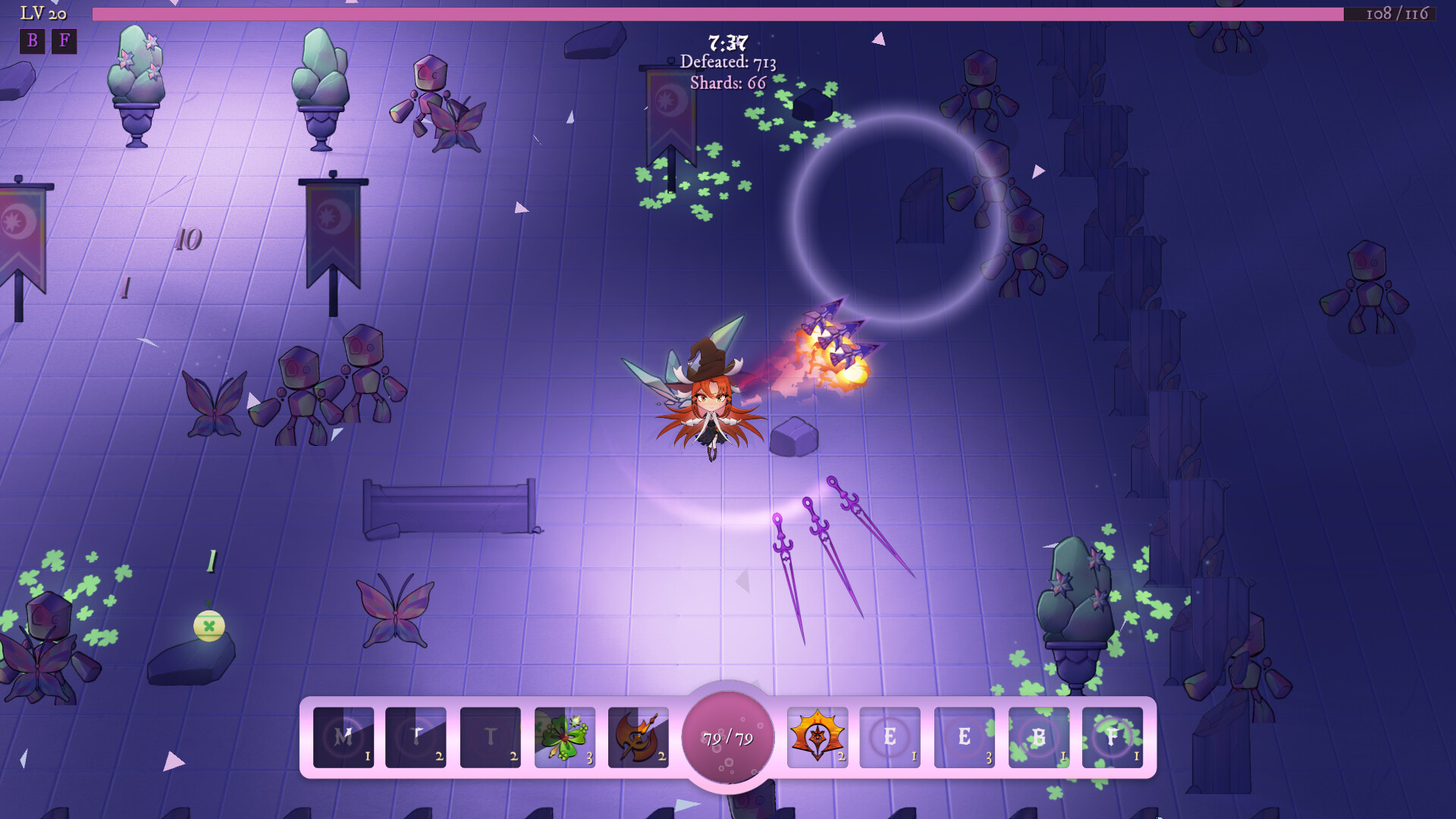 Mahou Mayhem: Shoujo Survivorsのスクリーンショット 1