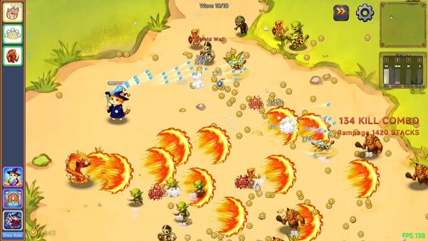 Mage Cat:Endless Breakout Survivor screenshot 2