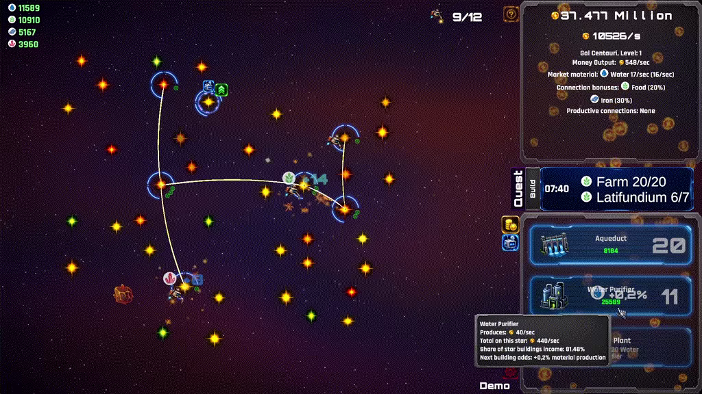 Constellation Clicker video 1