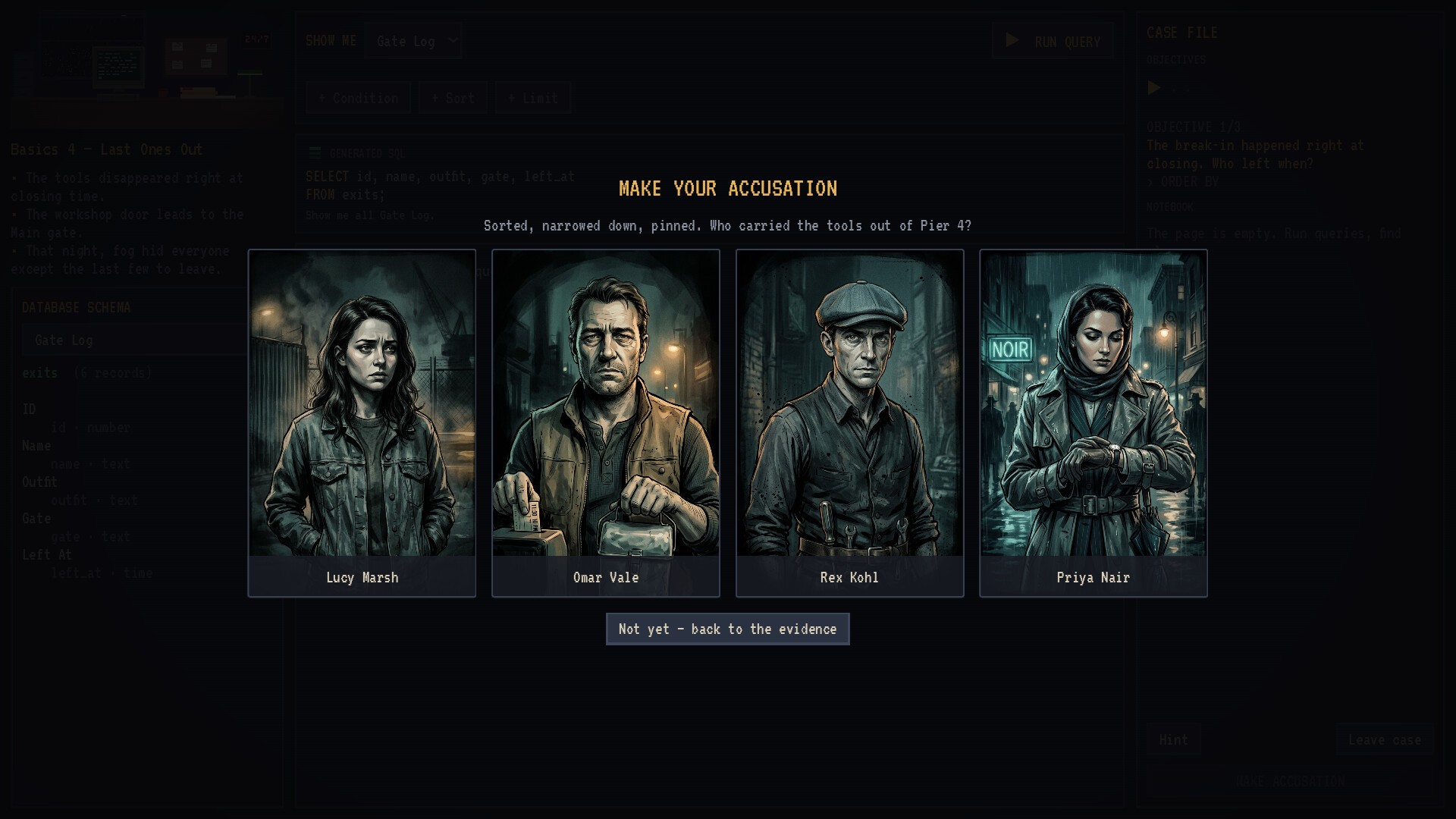 Query Noir screenshot 9