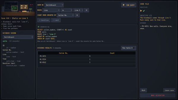Query Noir screenshot 6
