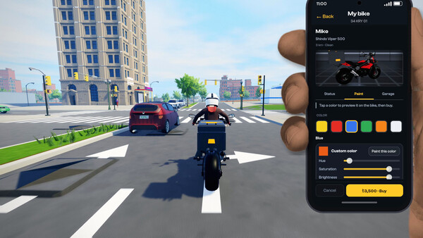 Moto Courier Simulator screenshot 15