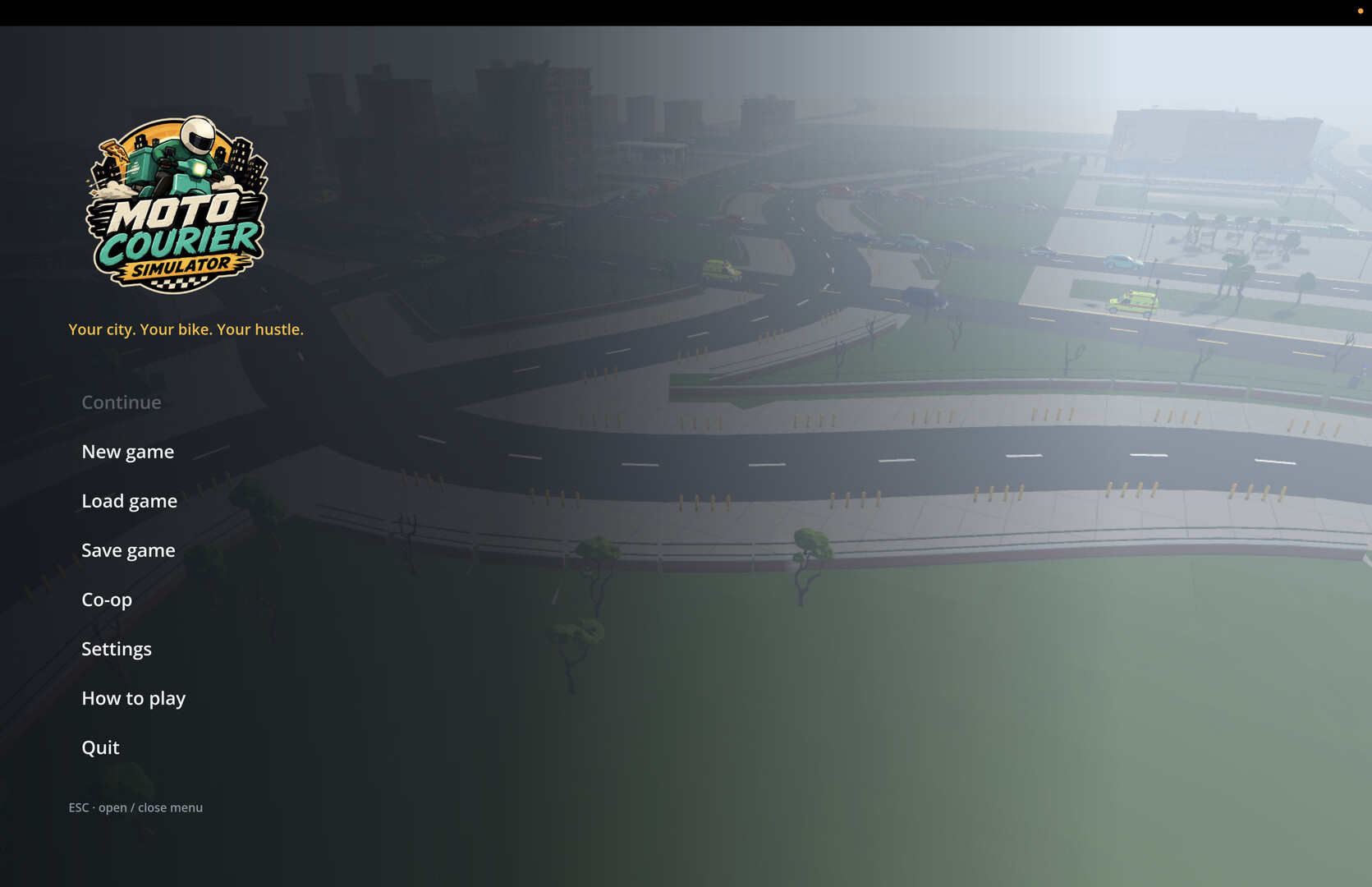 Moto Courier Simulator screenshot 1