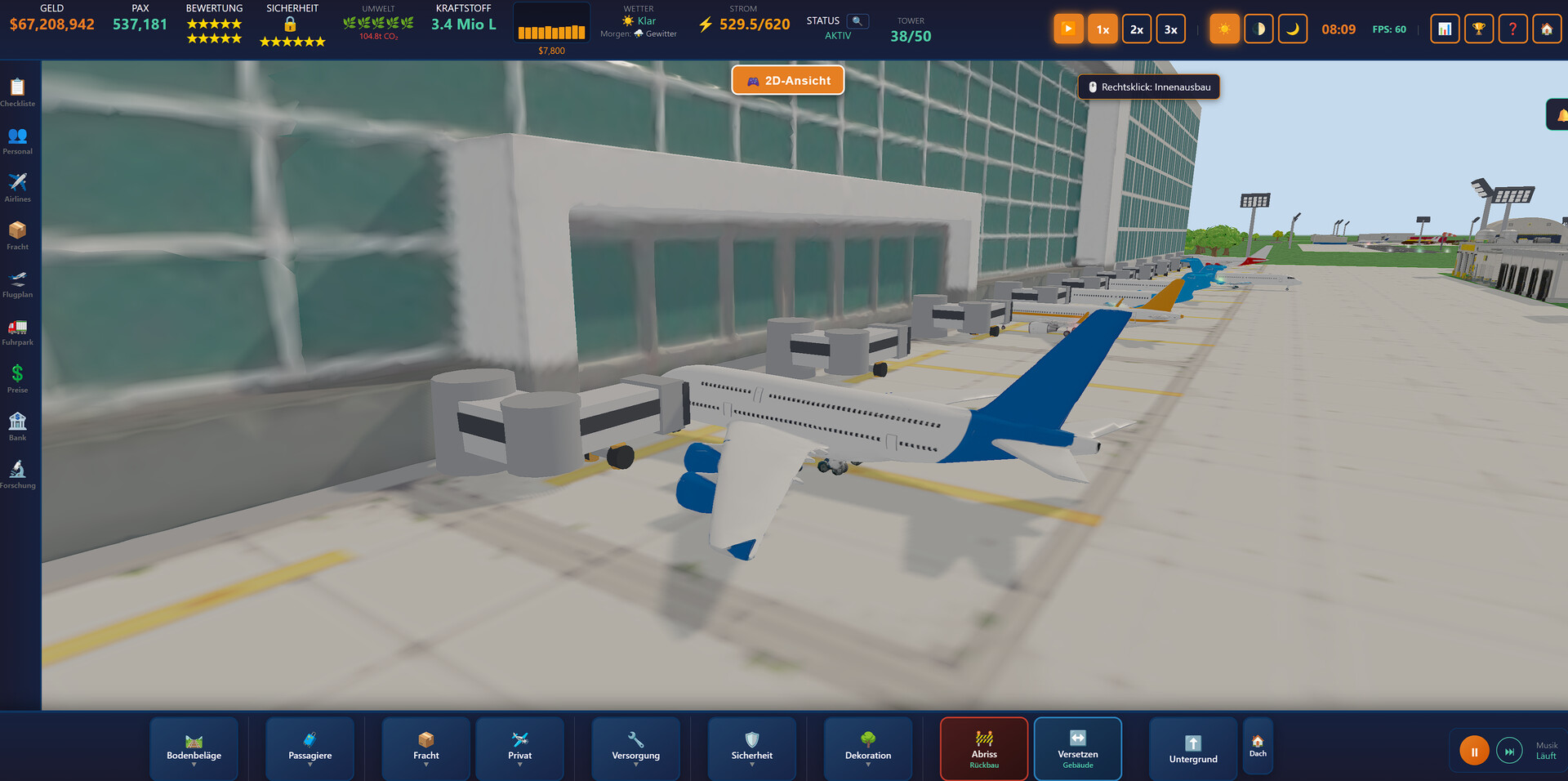 Pixel Airport Tycoon 3D screenshot 5