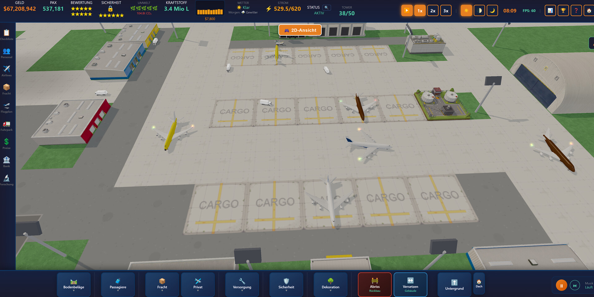 Pixel Airport Tycoon 3D screenshot 10