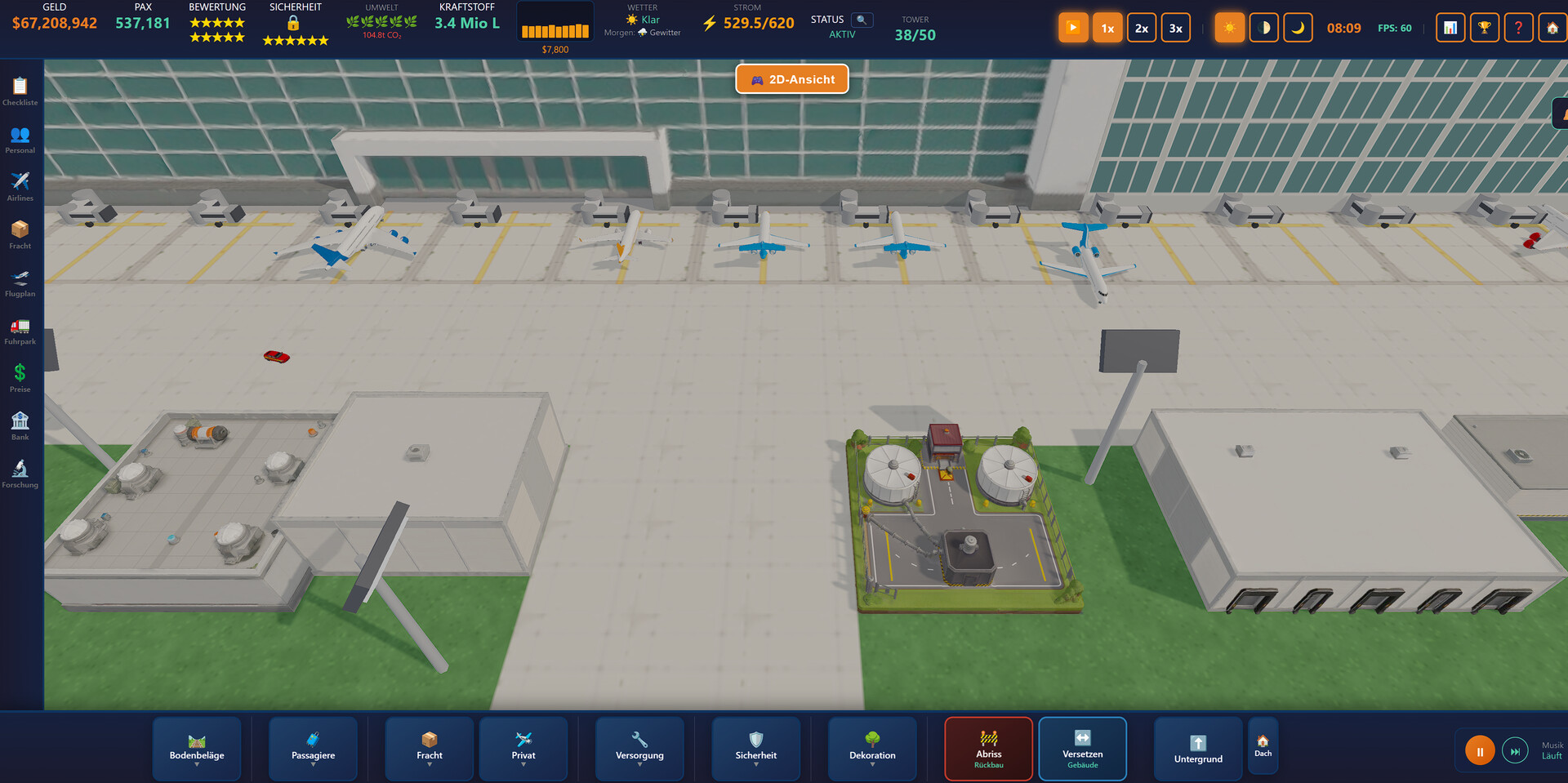 Pixel Airport Tycoon 3D screenshot 10