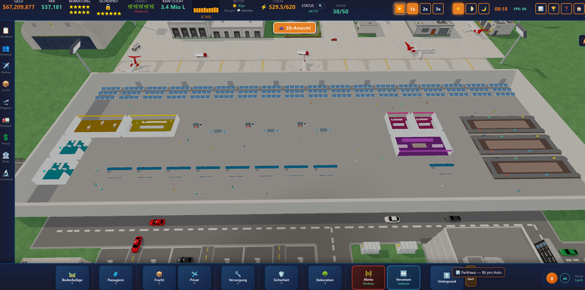 Pixel Airport Tycoon 3D screenshot 14