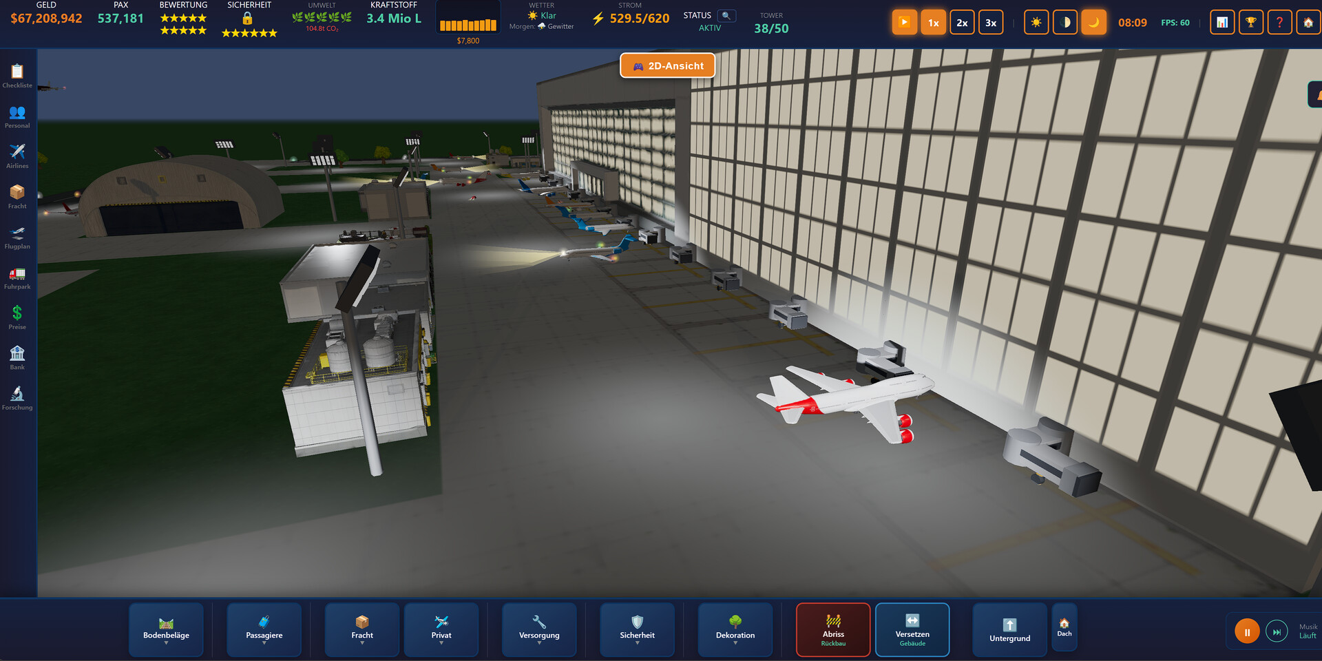 Pixel Airport Tycoon 3D screenshot 9