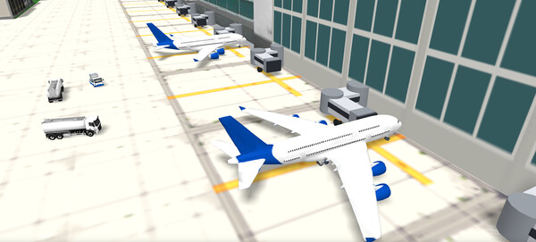 Pixel Airport Tycoon 3D スクリーンショット 1