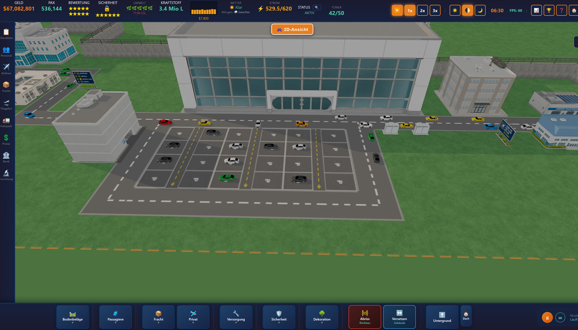 Pixel Airport Tycoon 3D screenshot 3