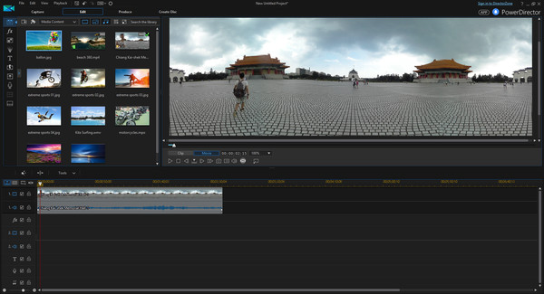 Screenshot z CyberLink PowerDirector 15 Ultra Screenshot z CyberLink PowerDirector 15 Ultra