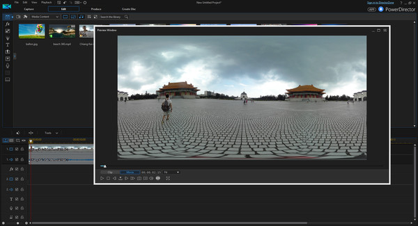 Screenshot z CyberLink PowerDirector 15 Ultra Screenshot z CyberLink PowerDirector 15 Ultra