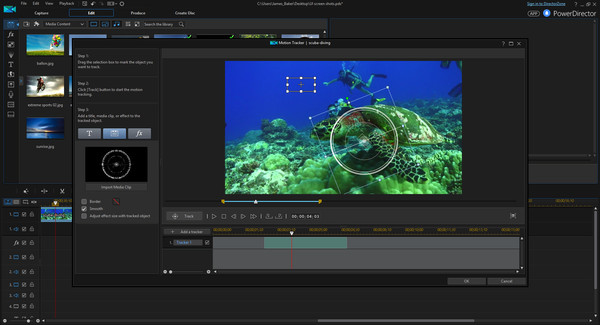 Screenshot z CyberLink PowerDirector 15 Ultra Screenshot z CyberLink PowerDirector 15 Ultra