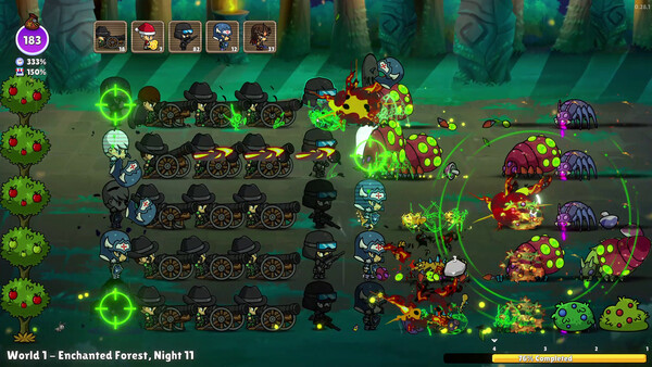 Summon Defenders Now! Demo 스크린샷 1