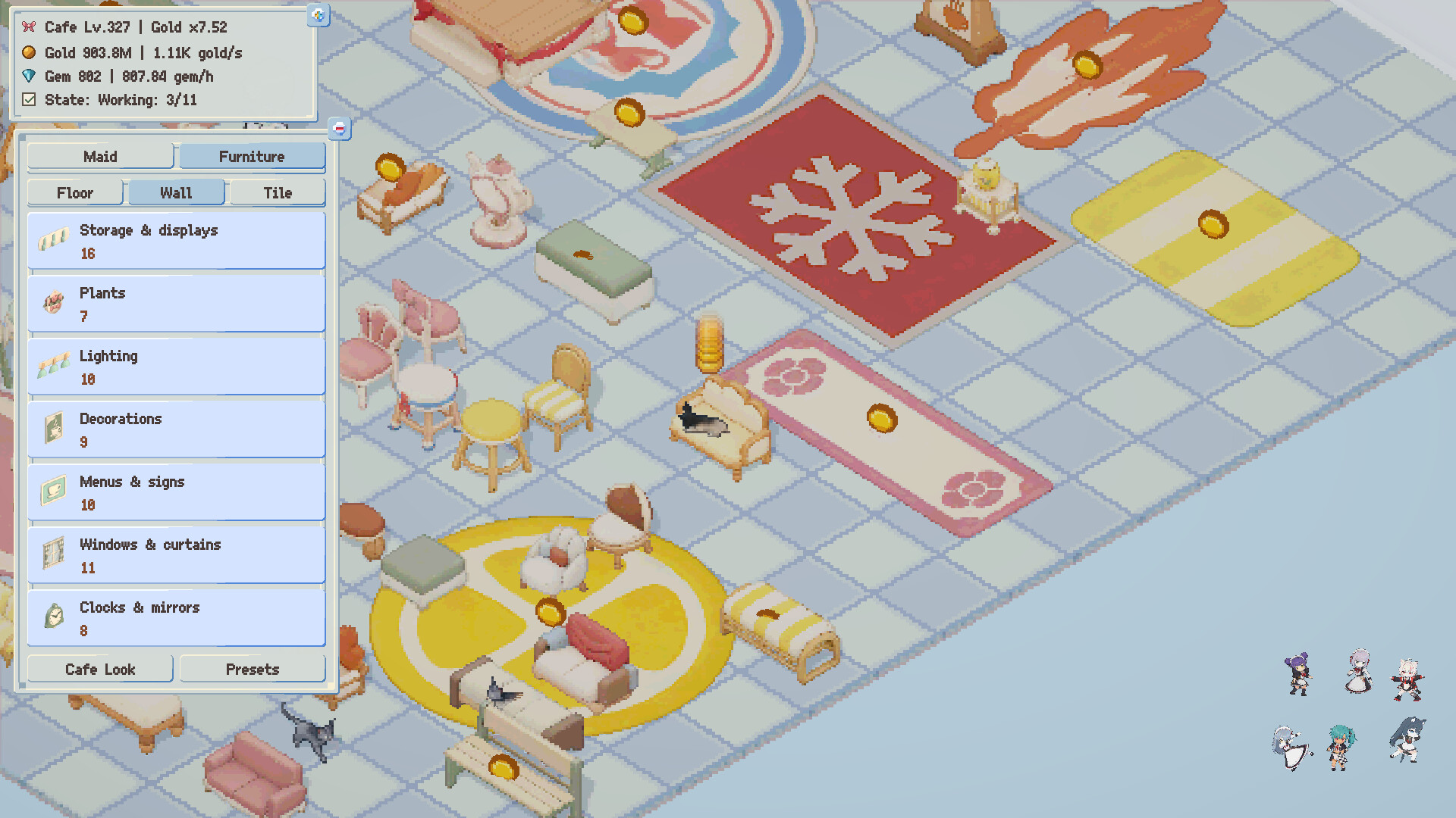 Idle Pixel Maids PC gameplay screenshot 10 of 10