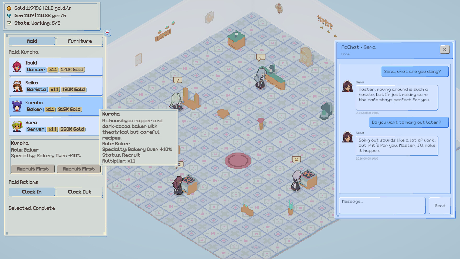 Idle Pixel Maids screenshot 6