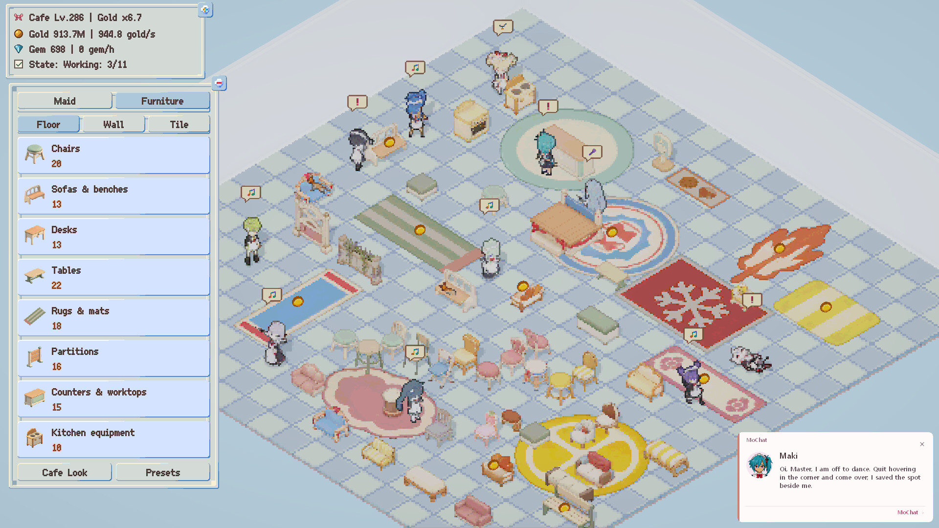 Idle Pixel Maids Screenshot Thumbnail 8