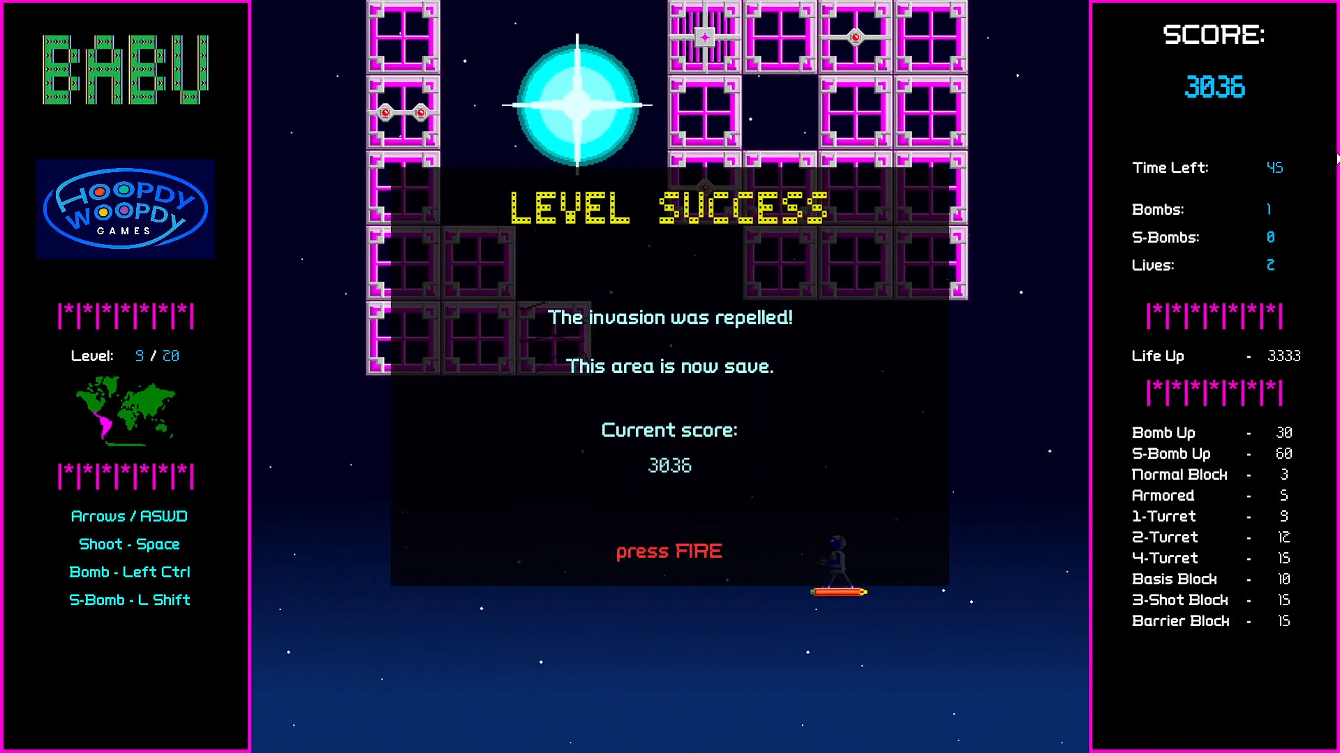BABU - Blow All Blocks Up! screenshot 2
