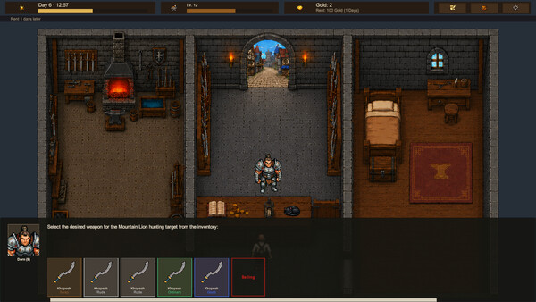 Medieval Fantasy Blacksmith Shop Demo 스크린샷 4