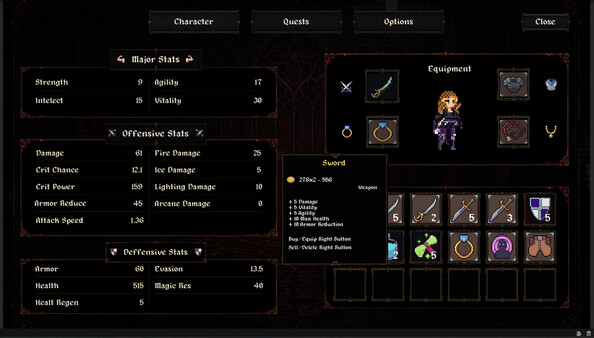 Dark Monastery Demo 스크린샷 2