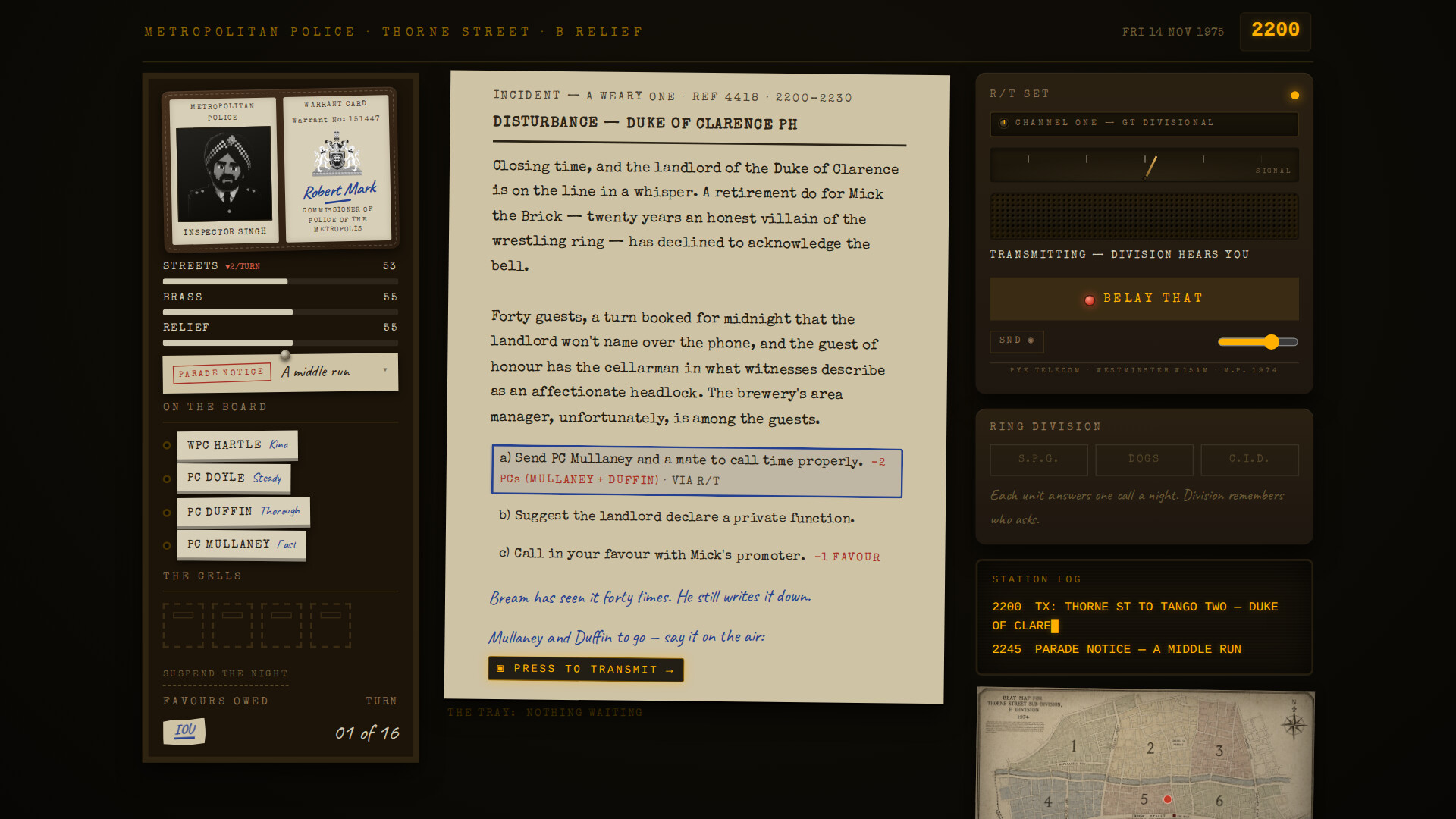 Duty Guvnor screenshot 2