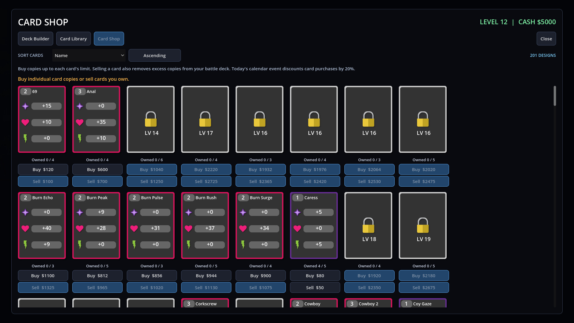 Clientele 2: A Sexy Deck Builder screenshot #4