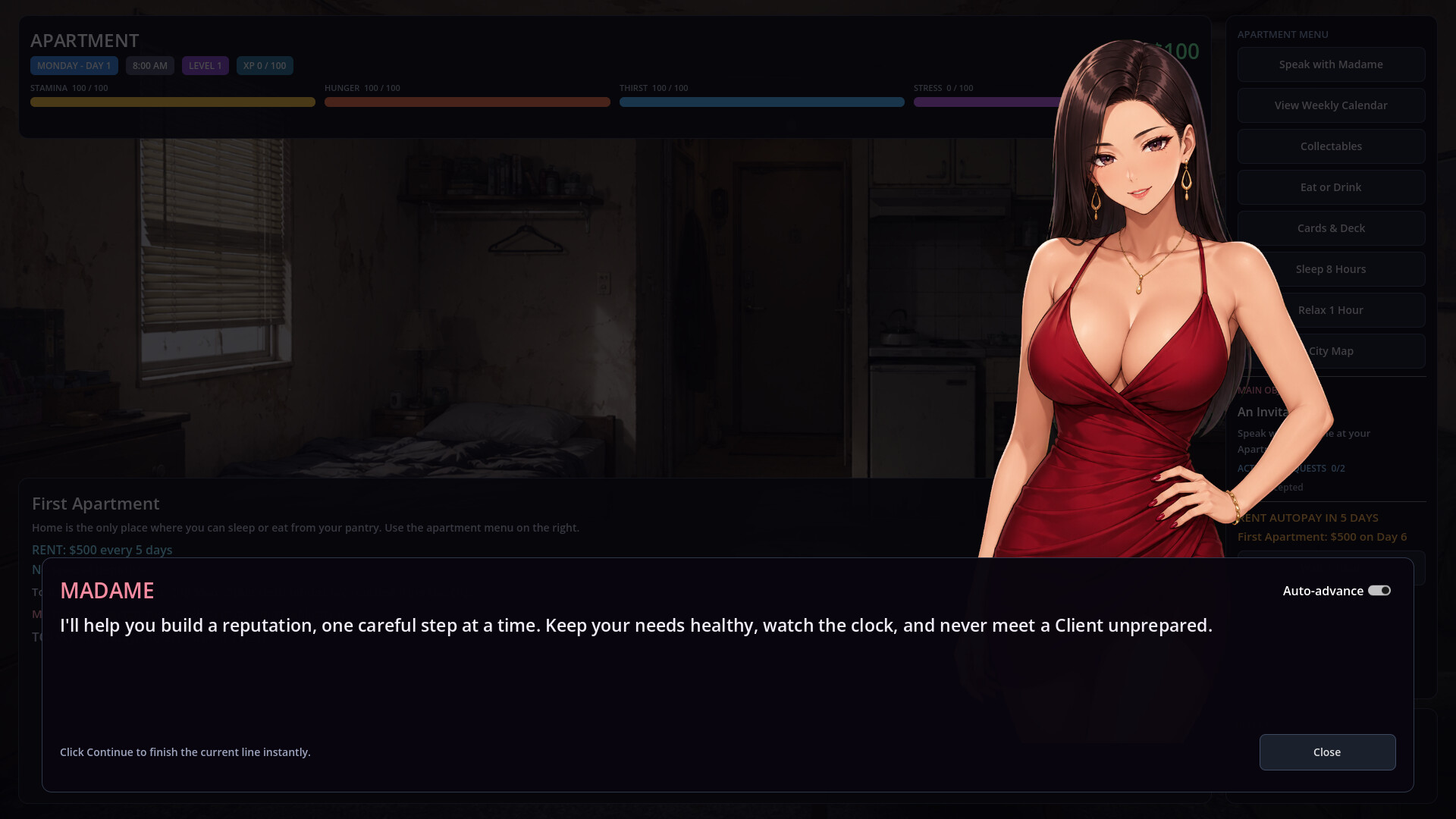 Clientele 2: A Sexy Deck Builder screenshot #1
