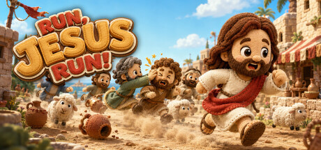 Run, Jesus, Run! — Steam header