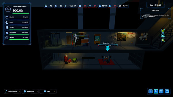 System Arrival Screenshot