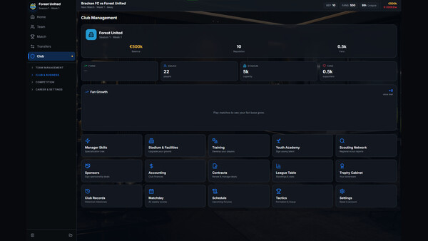 Goalcrest: Club Management Tycoon screenshot 9